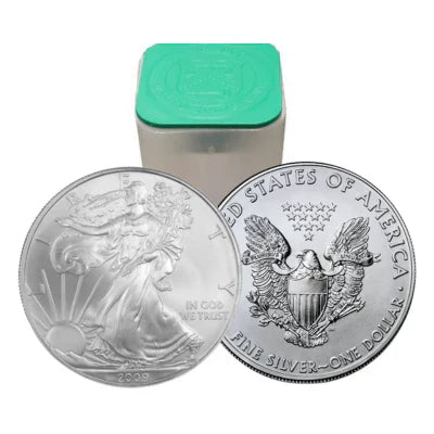 Roll of 20 - 2009 1 oz American Silver Eagle (Lot, Tube of 20)