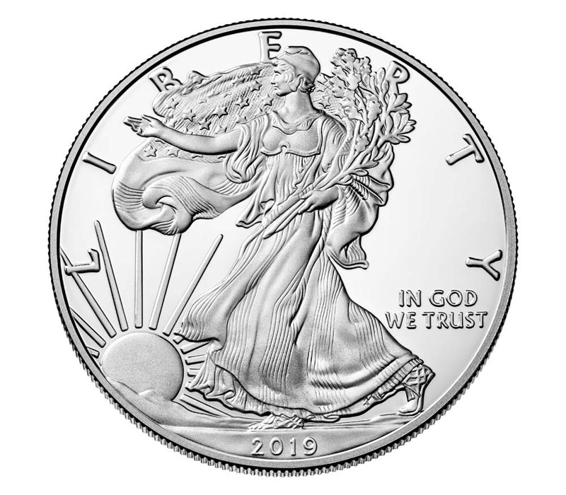 Roll of 20 - 2019 1 oz American Silver Eagle (Lot, Tube of 20)