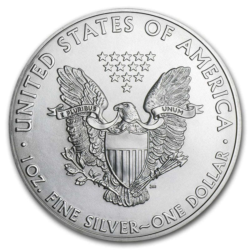 2008 American Silver Eagle .999 Fine Silver Uncirculated Us 2008