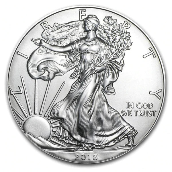 2015 American Silver Eagle .999 Fine Silver Uncirculated Us 2015