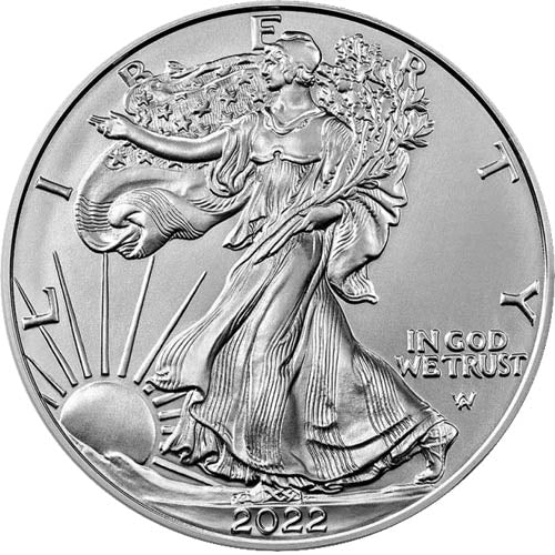 2022 American Silver Eagle .999 Fine Silver Uncirculated Us 2022