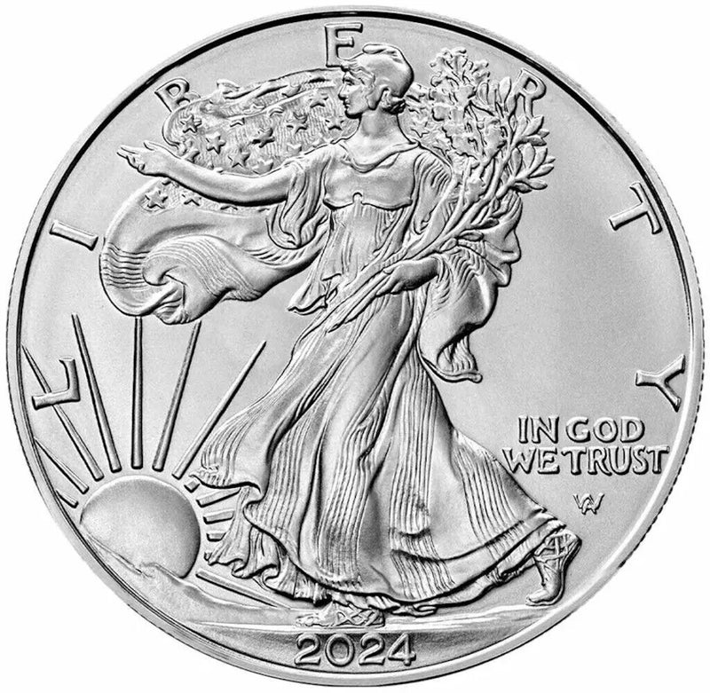 2024 American Silver Eagle .999 Fine Silver Uncirculated Us 2024